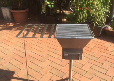 Der V2A-Trichtergrill