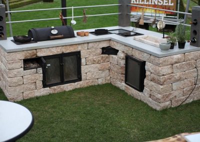 Die Outdoorküche